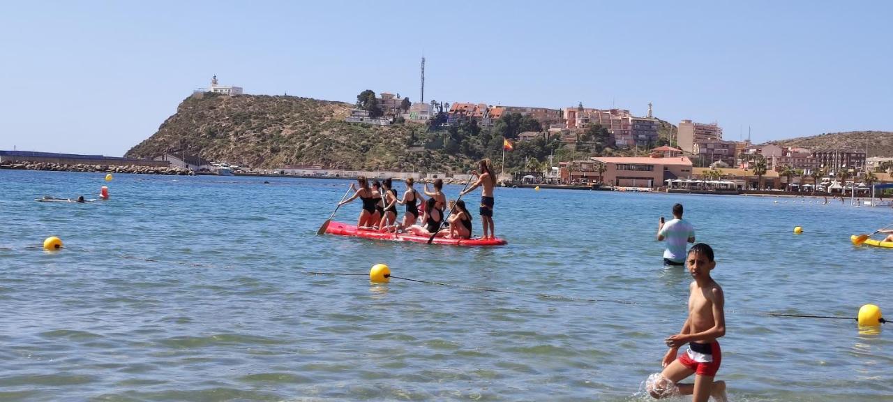 Bahia Mazarron Apartamento En Primera Linea Playa El Puerto de Mazarrón Buitenkant foto