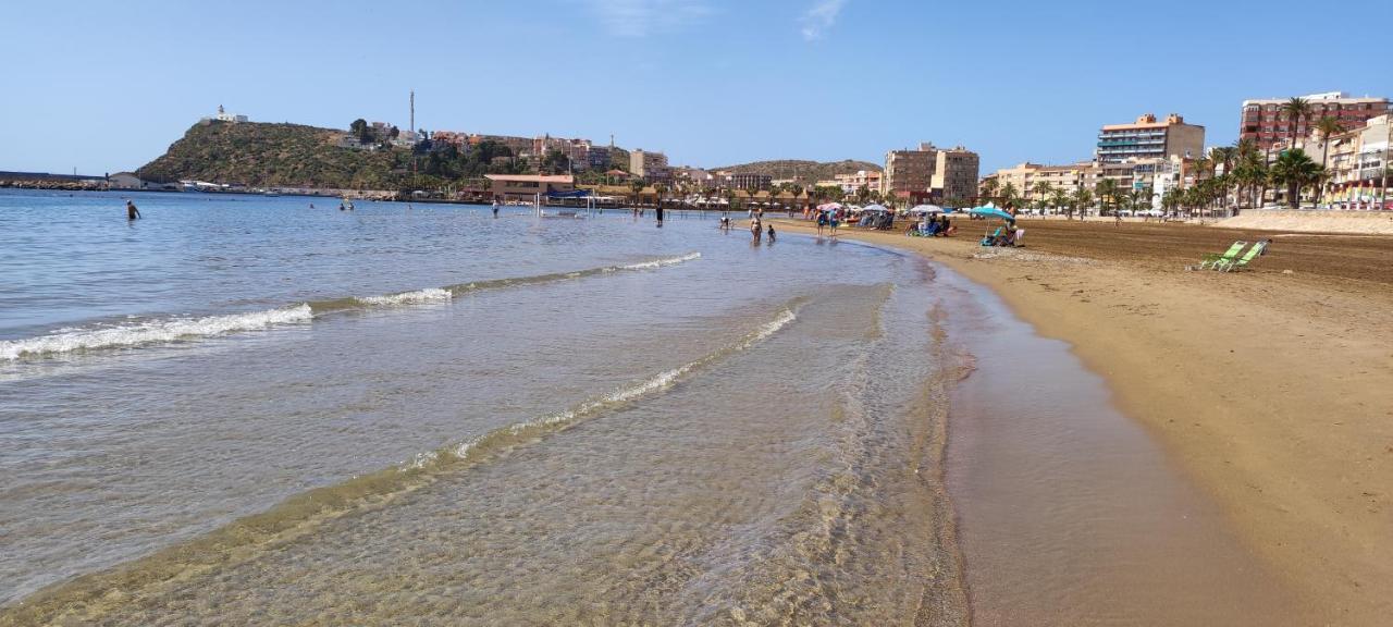 Bahia Mazarron Apartamento En Primera Linea Playa El Puerto de Mazarrón Buitenkant foto