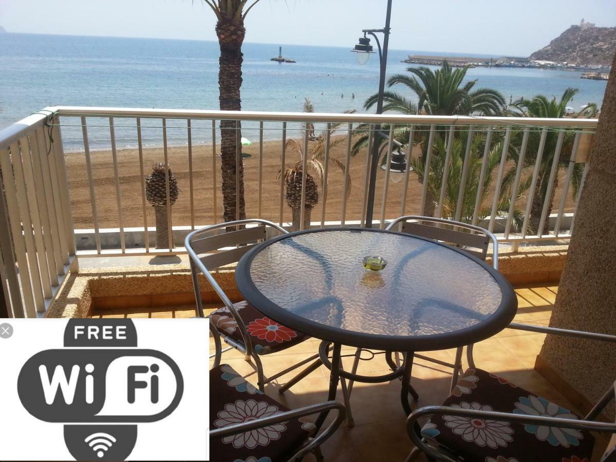 Bahia Mazarron Apartamento En Primera Linea Playa El Puerto de Mazarrón Buitenkant foto