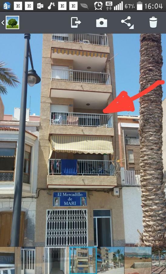 Bahia Mazarron Apartamento En Primera Linea Playa El Puerto de Mazarrón Buitenkant foto